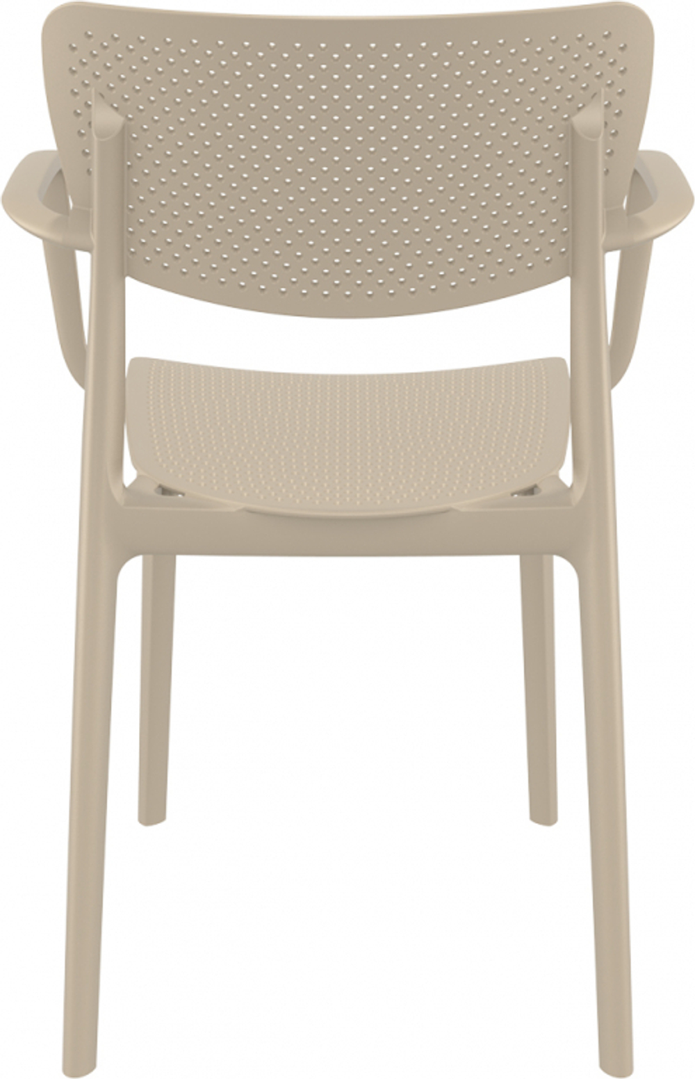 Кресло пластиковое Siesta Contract Loft, бежевый