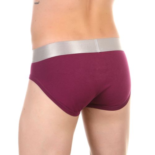 Мужские трусы брифы баклажановые Calvin Klein