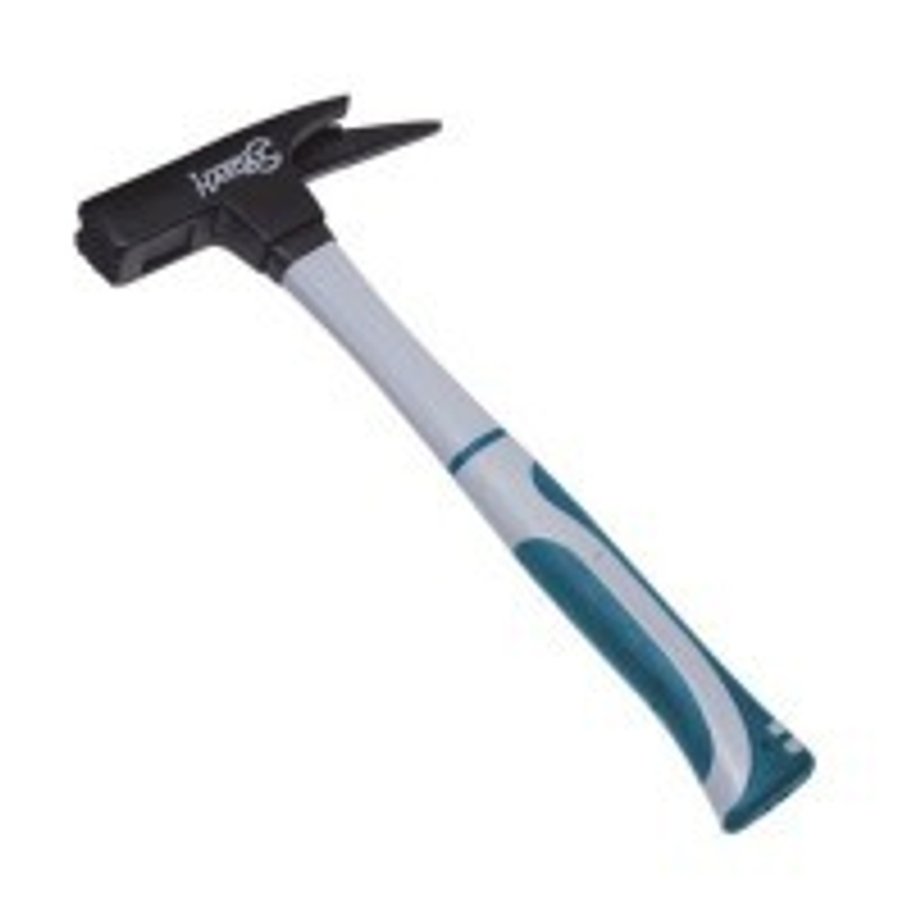 Молоток кровельщика Remocolor 600гр с фиберглассовой рукояткой.(38-4-206)