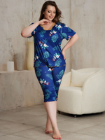 Пижама бриджи+футболка 8403