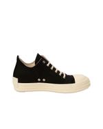 RICK OWENS DRKSHDW КРОССОВКИ ЧЕРНЫЕ НИЗКИЕ PORTEVILLE