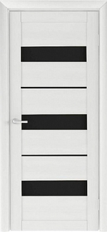 Межкомнатные двери T-7, EcoTex, Лиственница белая
