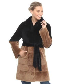 Шуба женская натуральная овчина Турция