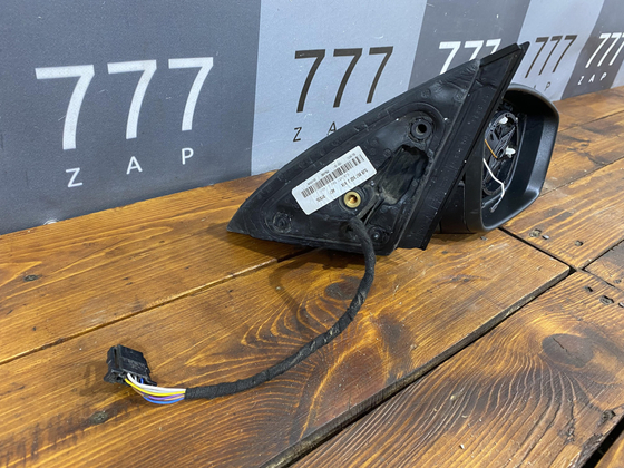 Зеркало правое 6 Pin Skoda Rapid 1 17-20 Б/У Оригинал 5jb857502j