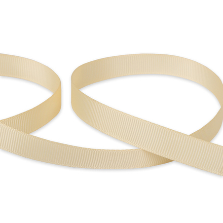 Тесьма репсовая, 12 мм,  цв. 007 кремовый