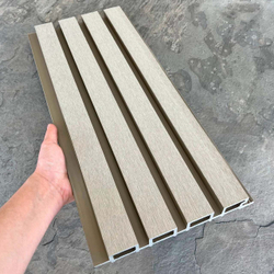 Фасадная реечная панель EasyDecking Wood-X 219х26х3010 Бежевый Шлифованная