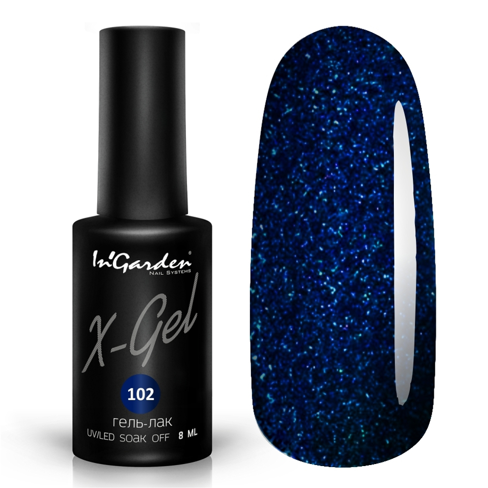 Ingarden Гель-лак X-Gel 102, 8 мл