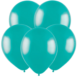 Шар латексный Пастель Бирюзовый 35 см