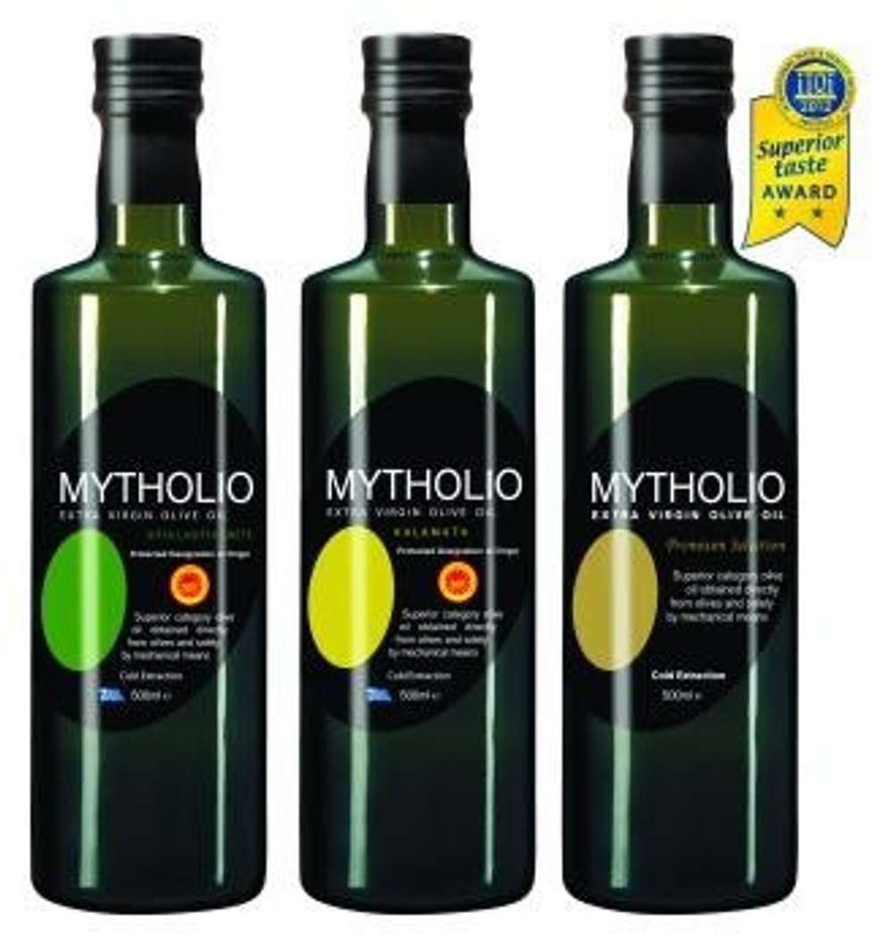 Оливковое масло MYTHOLIO P.D.O. Kalamata Extra Virgin 500 мл Греция