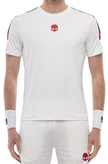 Мужская теннисная футболка Hydrogen Heritage Tech - белый