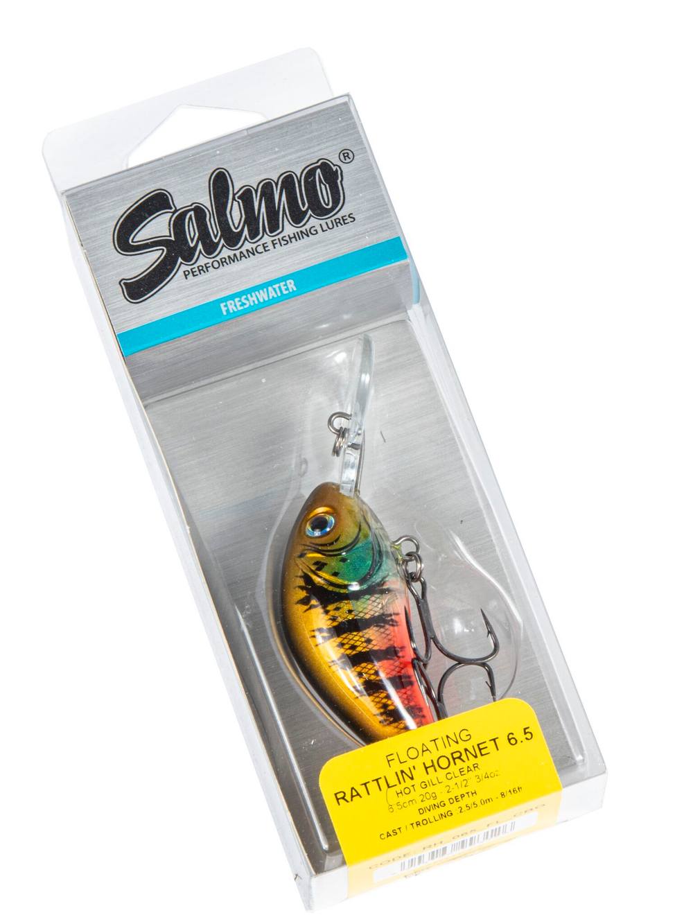 Воблер плавающий Salmo HORNET RATTLIN F 06.5/HG