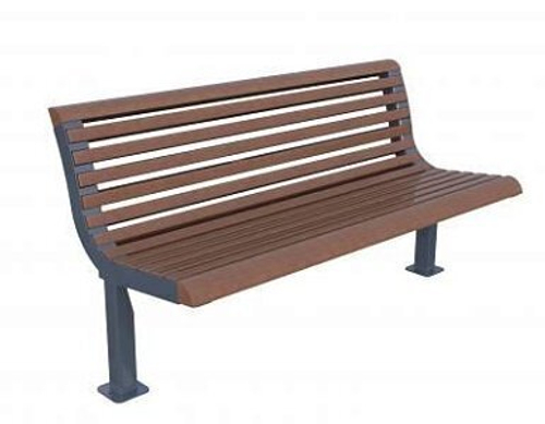 Скамейка стальная «Времена года»