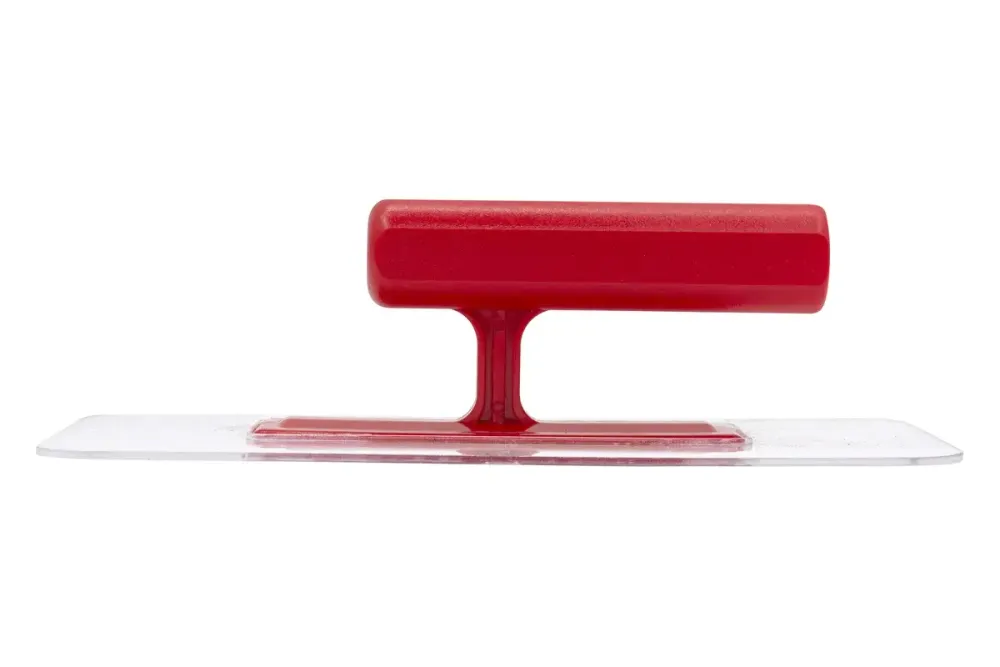 Кельма-гладилка для жидких обоев прозрачная, 220х90мм, 27-2-000