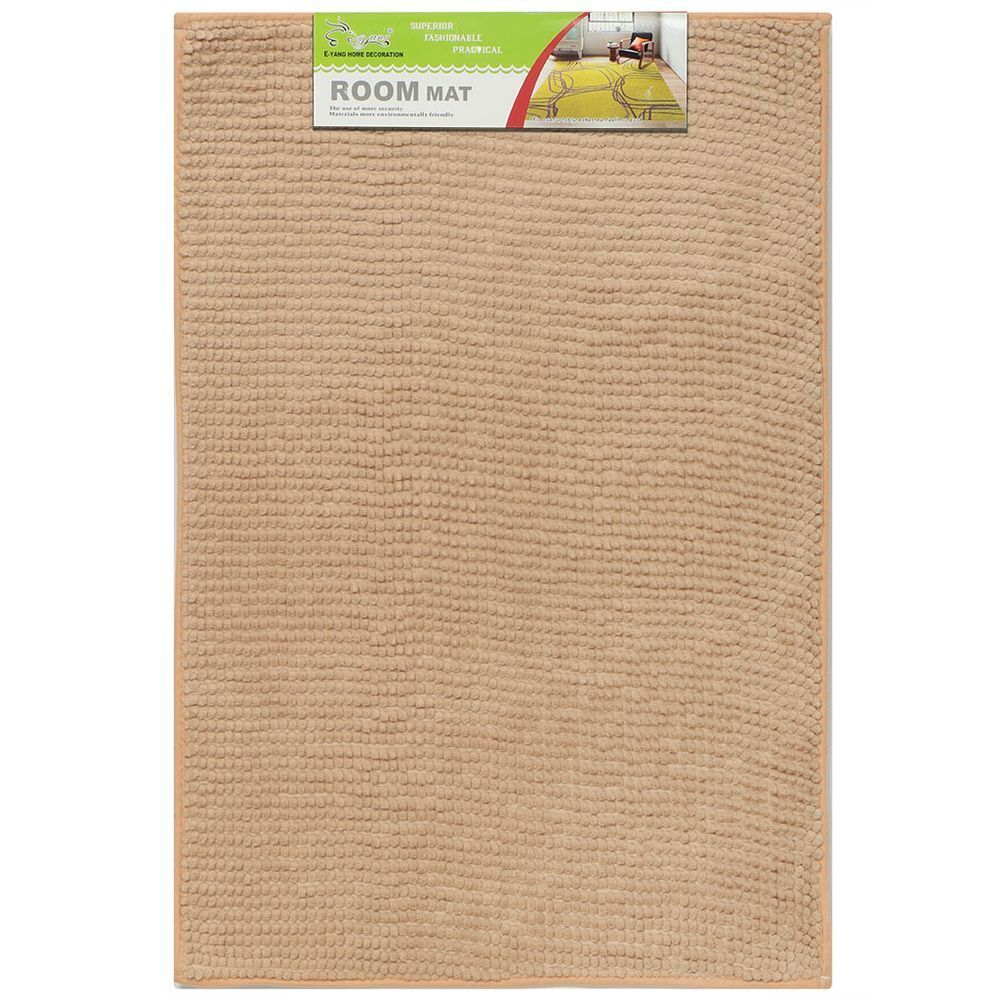 Коврик для ванной, 0.6х0.9 м, ПЭ, беж, Макарон, Y3-677