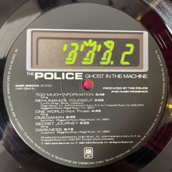Винтажная виниловая пластинка LP The Police Ghost In The Machine (Japan 1981) (No Obi) Invisible Sun