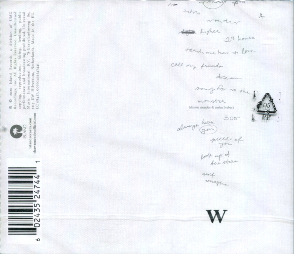 Shawn Mendes / Wonder (CD)