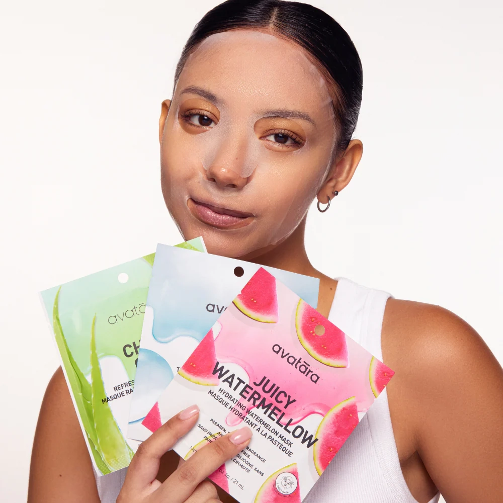 Маска тканевая Avatara Juicy Watermellow