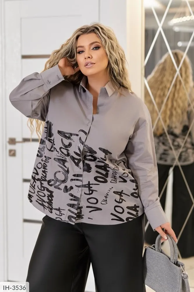 Рубашка IH-3363 Фабрика Моды