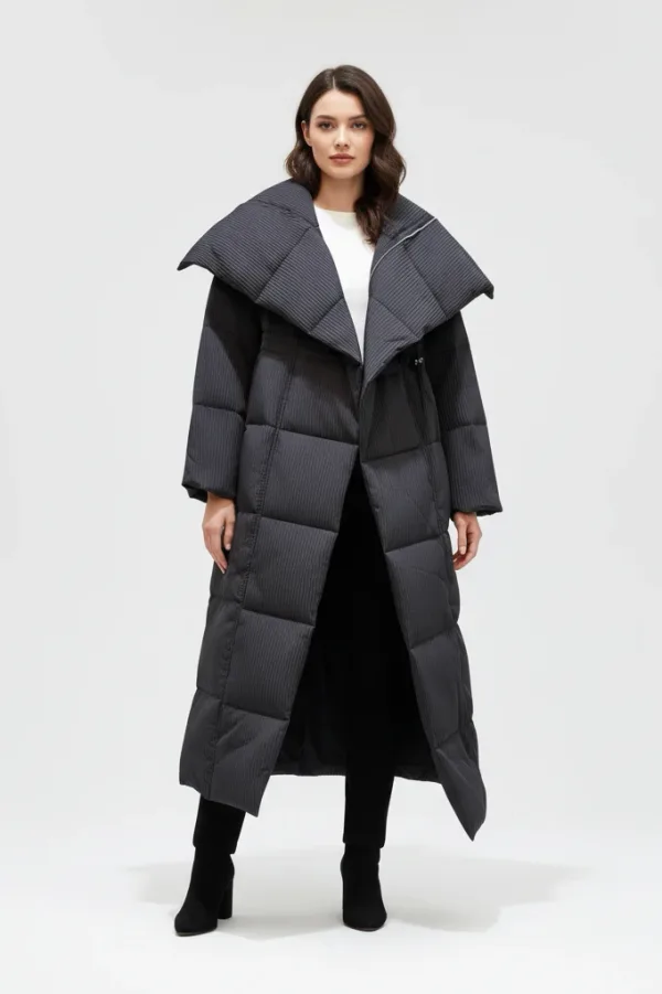 Женский длинный пуховик «BERTA»