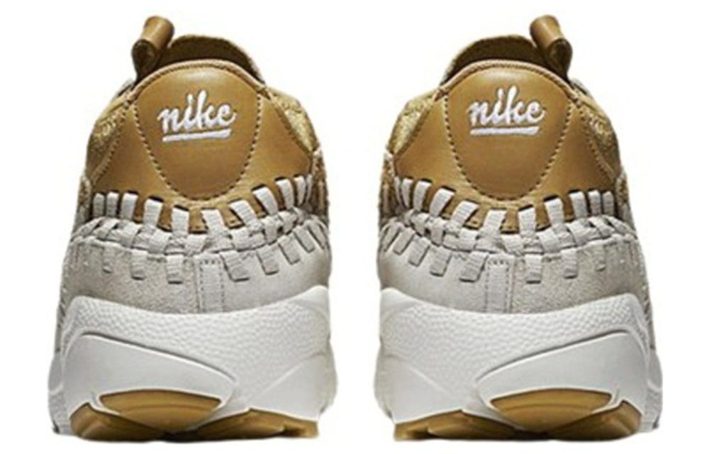 Кроссовки Nike Woven Chukka Flat Gold