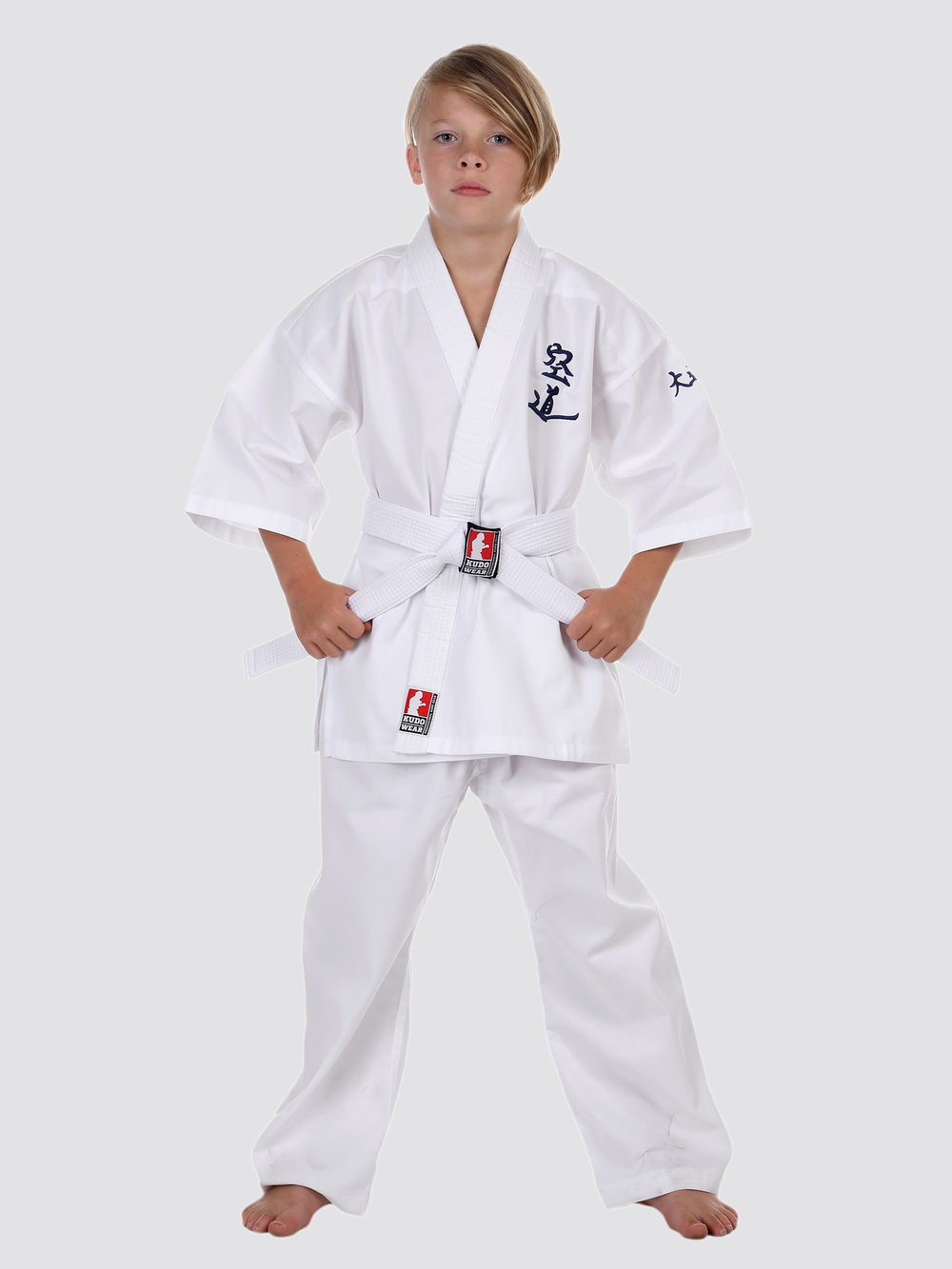 Детское кимоно для КУДО Kudowear белое
