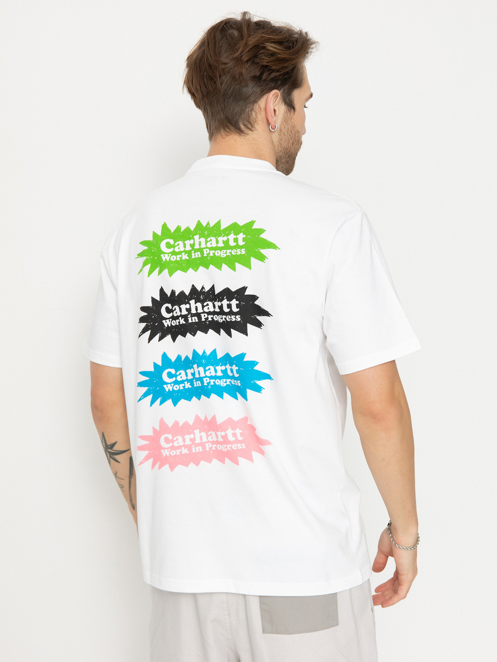Футболка Carhartt WIP Bam белая