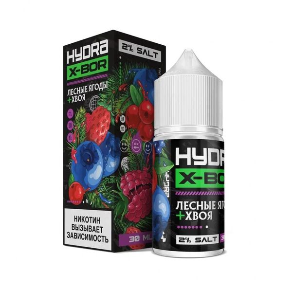 Купить Жидкость Hydra X-Bor Salt - Лесные ягоды-Хвоя 30 мл