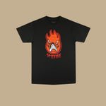 SPITFIRE футболка S/S NECKHEAD (SS20) (BLACK/RED)
