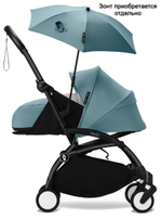 Коляска Stokke YOYO3 Newborn Pack рама чёрная Black 2 в 1 Aqua