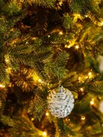 Елка с гирляндой «Грацио» (Литая+пвх) 180 см / 1,8 м