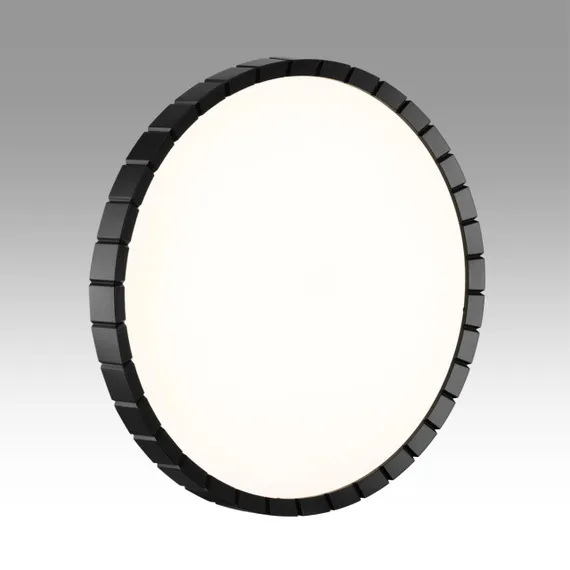 7649/DL PALE SN 142 Светильник пластик/белый/черный LED 48Вт 4000К D385 IP43 ATABI BLACK
