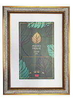 Фоторамка пластик 21х30 см Каррара кремовый