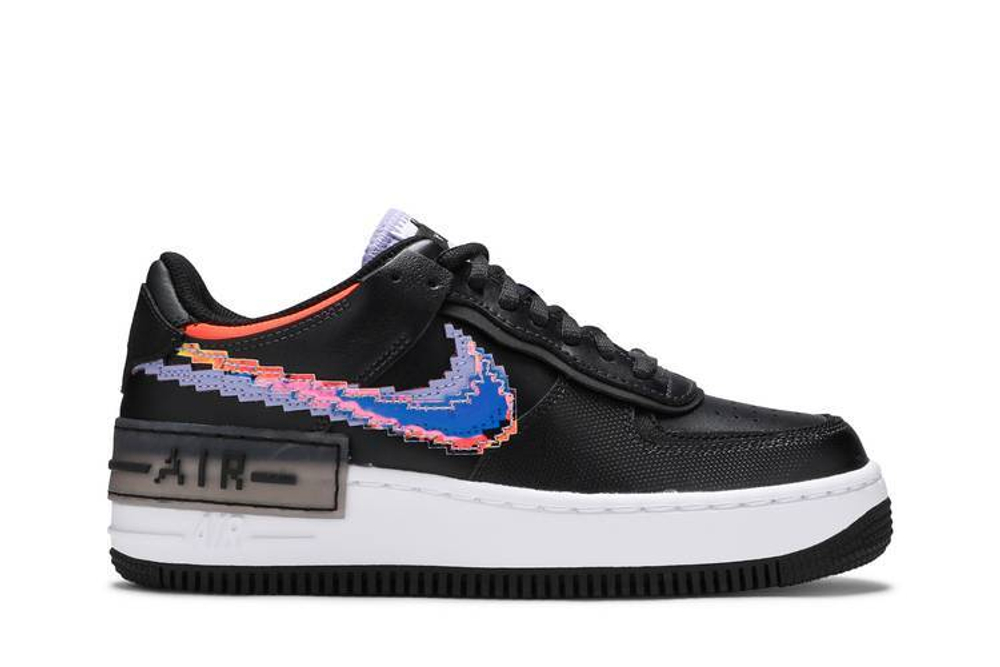 Кроссовки Nike Air Force 1 Low Shadow "Pixel" (Женская размерная сетка)