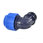 Отвод компрессионный ПЭ Дн 25х3/4"х90гр НР Ру16 ТПК-АКВА 50012534