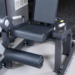 D960 Разгибание ног сидя, рычаги серые
