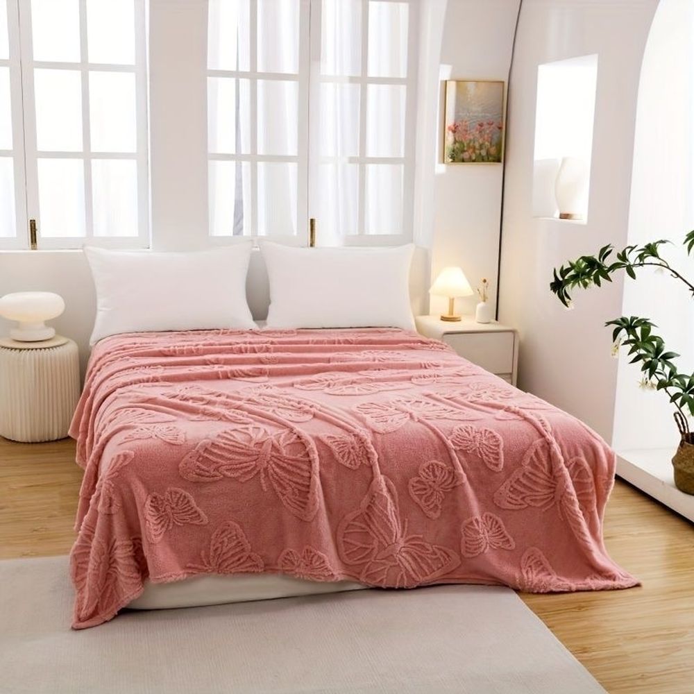 Плед Кит БАБОЧКА 1,5сп