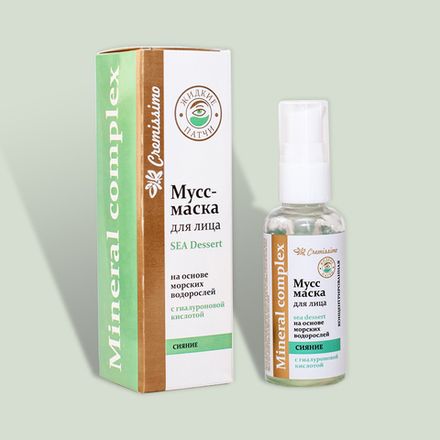 Cremissimo Мусс-маска для лица и вокруг глаз "Сияние"