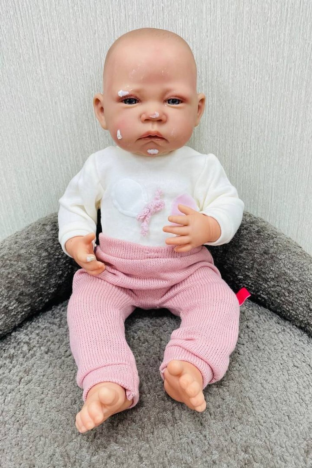 УЦЕНКА Кукла BERJUAN виниловая 45см Newborn (8103)