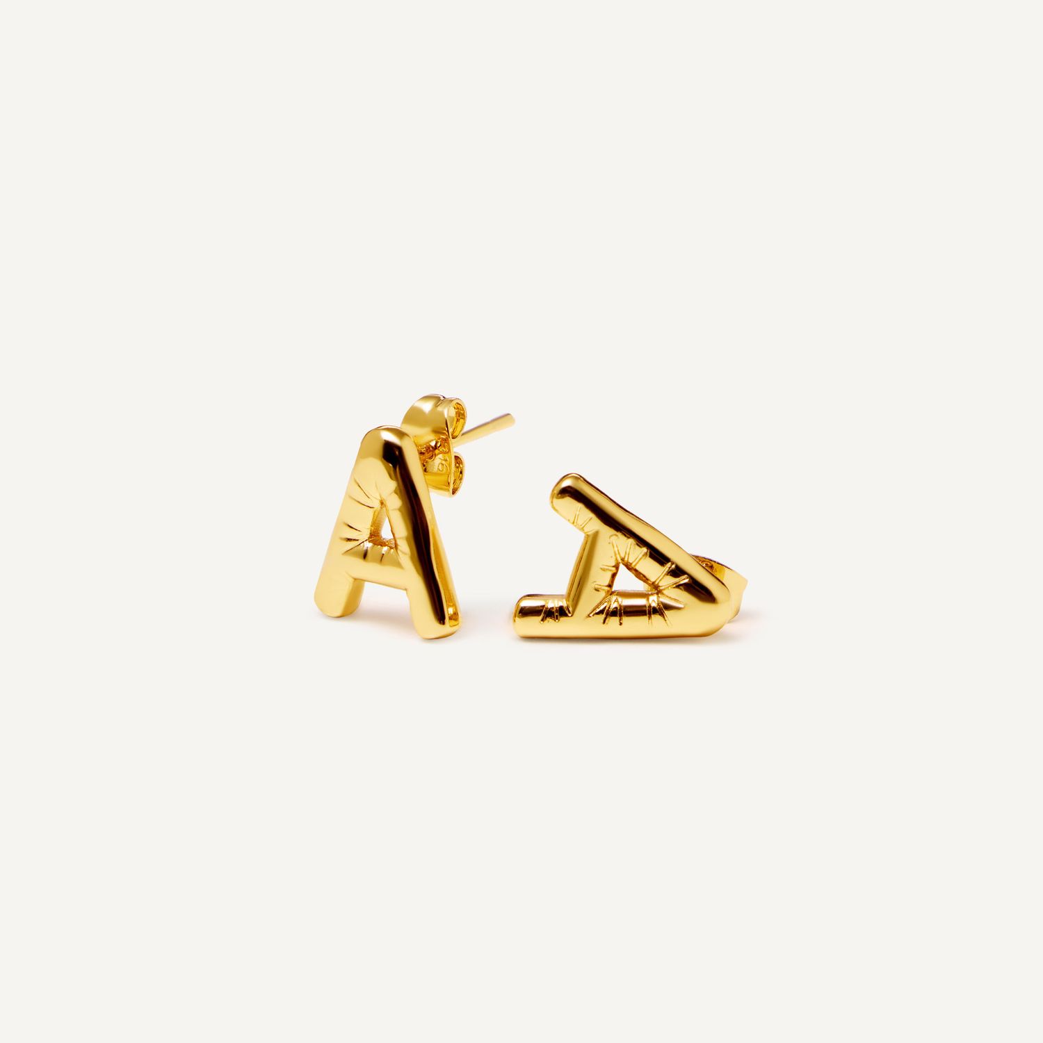 Серьги My ABC Earrings - Gold