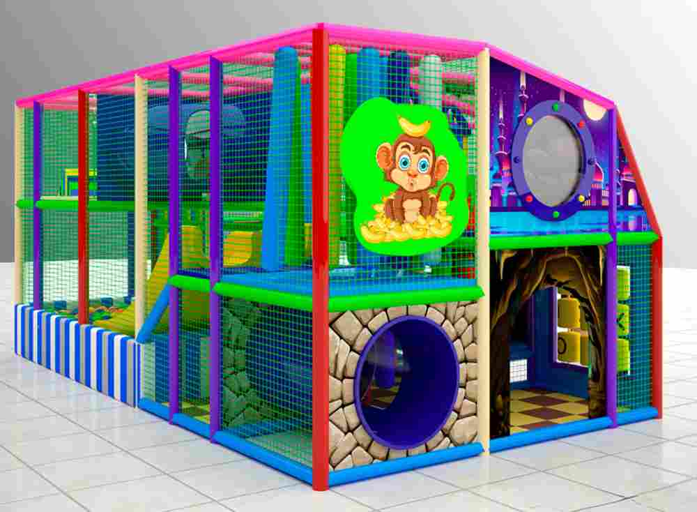 Детский игровой лабиринт «Приключения обезьянки»
