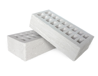 Кирпич 1.4 НФ Белый Гладкий