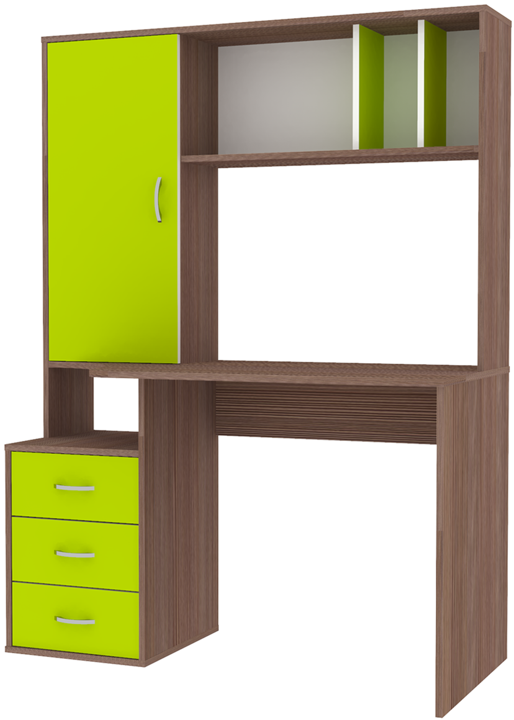 Стол компьютерный КарИВи Сокол Бодего Темный Лайм