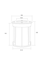 Встраиваемый светильник Outdoor O043DL-01S