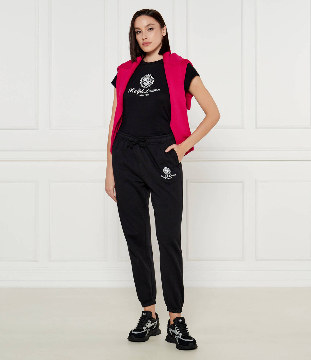 Футболка Print Shop POLO RALPH LAUREN - черный(211952901)