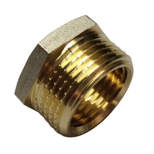 Заглушка лат.никел. DN25 штуцерная