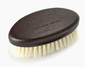 Щетка для бороды Acca Kappa Beard Brush, дерево Венге (белая)