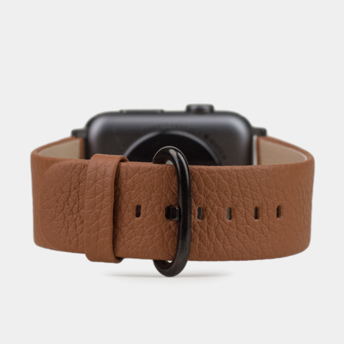 Ремешок для Apple Watch 40/41/42 mm из кожи теленка, цвета карамель