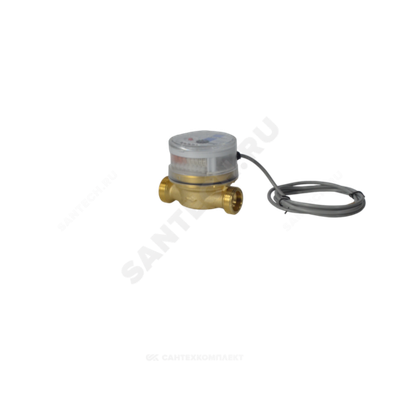 Счётчик х/в крыльчатый одноструйный Ду 15 Ру10 Qn=1,5 м3/ч 30С L=80мм резьба импульсный Б/К IP54 WFK24 Итэлма