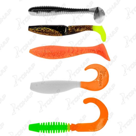 Набор приманок Холодная вода 5шт/упак SET#1 (HS-СW-SET1) Helios