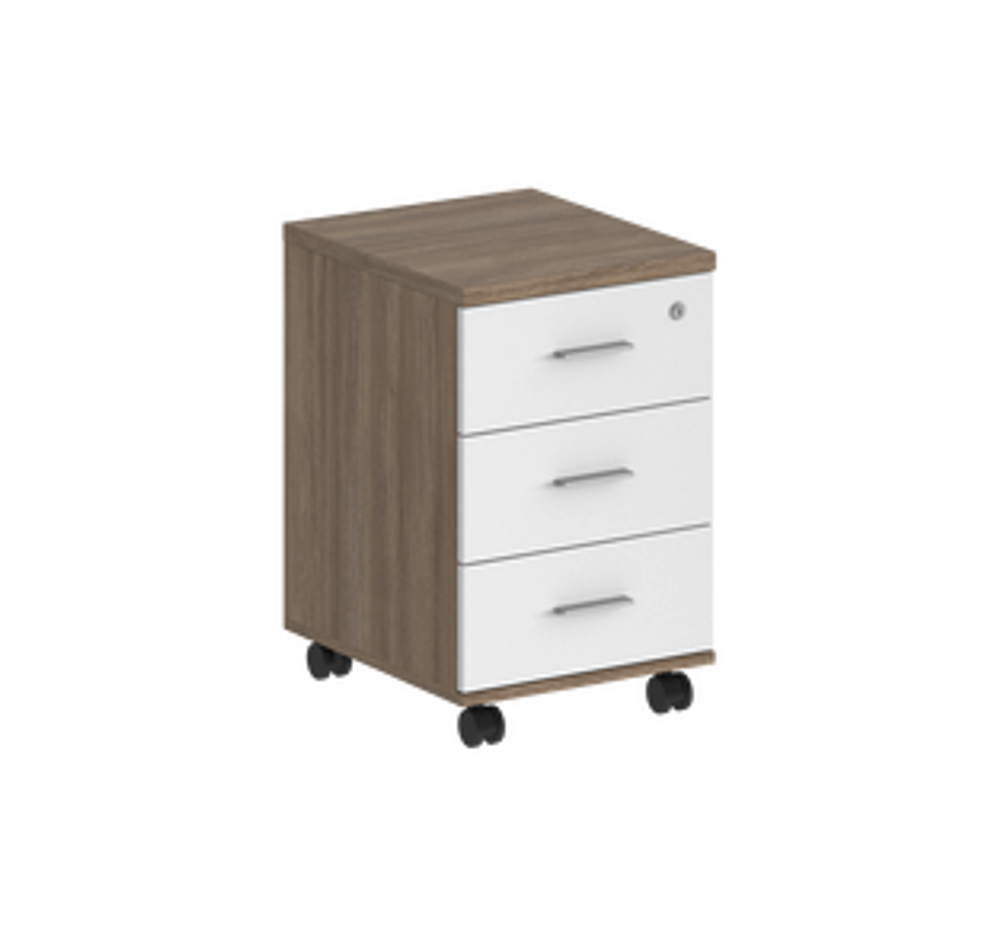 Тумба мобильная с системой метабоксов SG.611.OL.WH.M СИГМА (SIGMA)